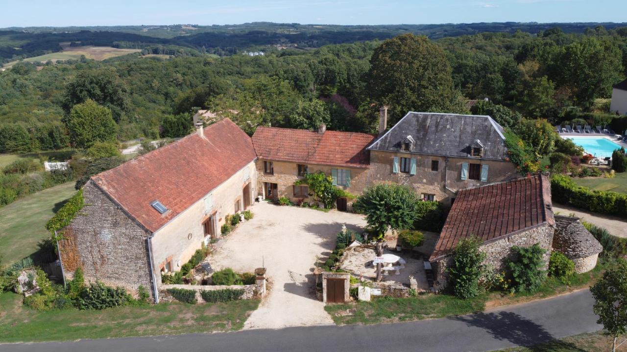 La Vieille Ferme: Superbe Complexe De 3 Gites En Pierre Avec Piscine Au Coeur Du Perigord Noir Saint-Genies Exterior photo